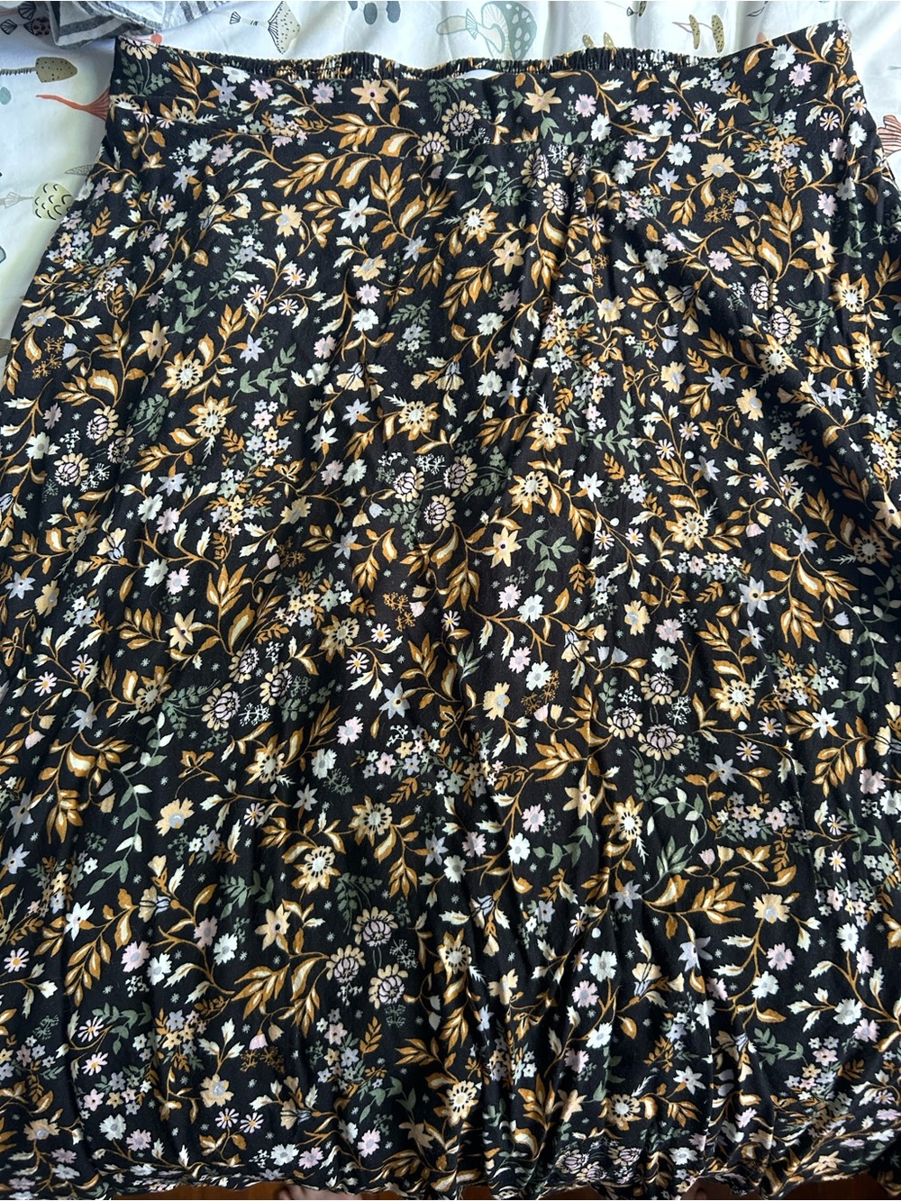 Croft & Barrow Floral Midi Skirt